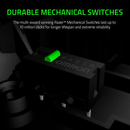 Mouse gaming cablato Razer DeathAdder Essential / Mouse cablati 6400DPI con 5 pulsanti indipendenti per laptop e PC gamer