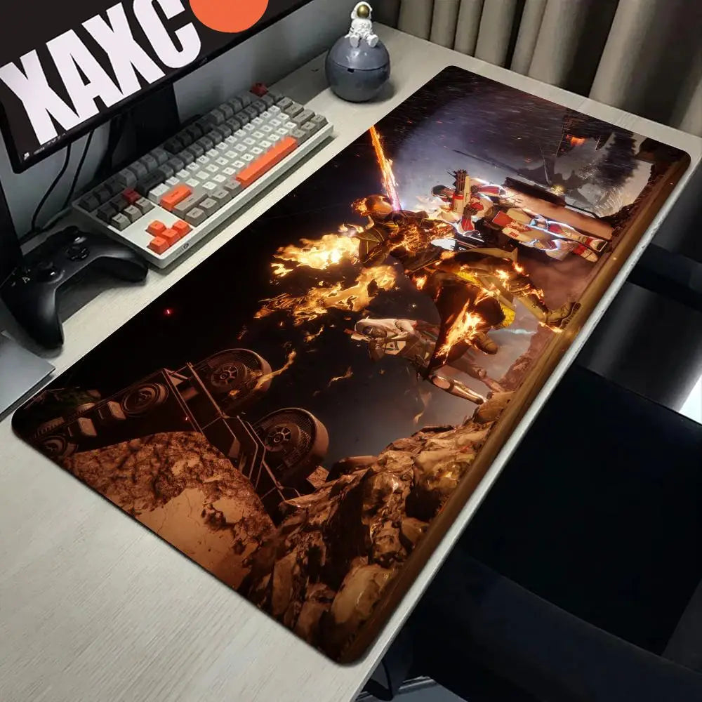 Destiny 2 Mouse Pad Cartoon Lockedge Large Gaming Pad Computer Gamer Keyboard Mouse Mat Desk Mousepad for PC Desk Pad