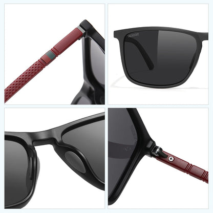 KDEAM Extra Large Size XL Polarized Sunglasses For Men Driving Photochromic Sun Glasses Oversized Suit For Big Face