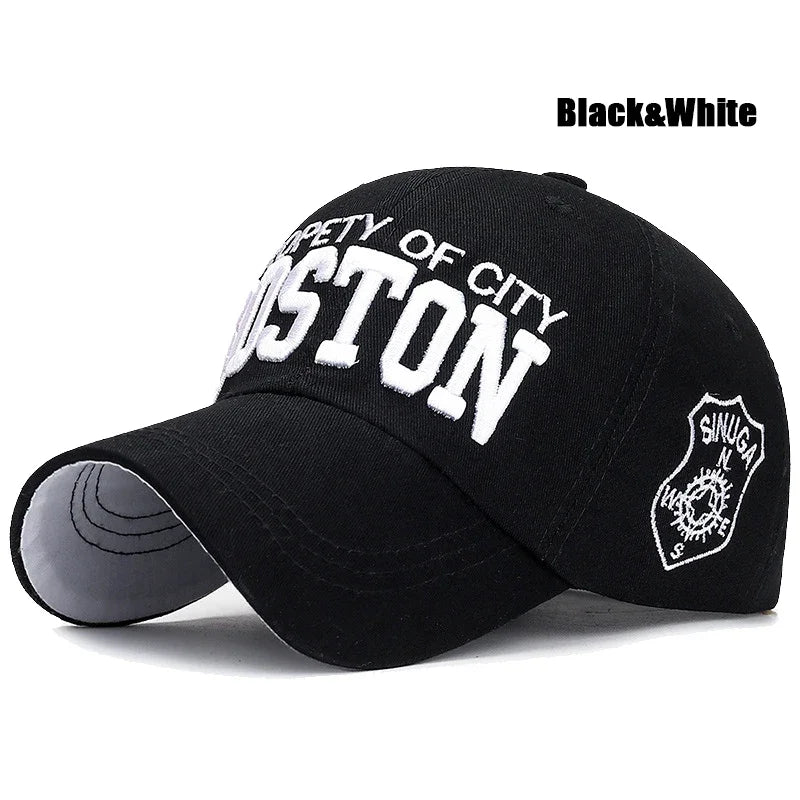 Soft Top Sports Baseball Cap Cotton 3D Embroidery Unisex Snapback Cap Tennis Hat Dad Cap