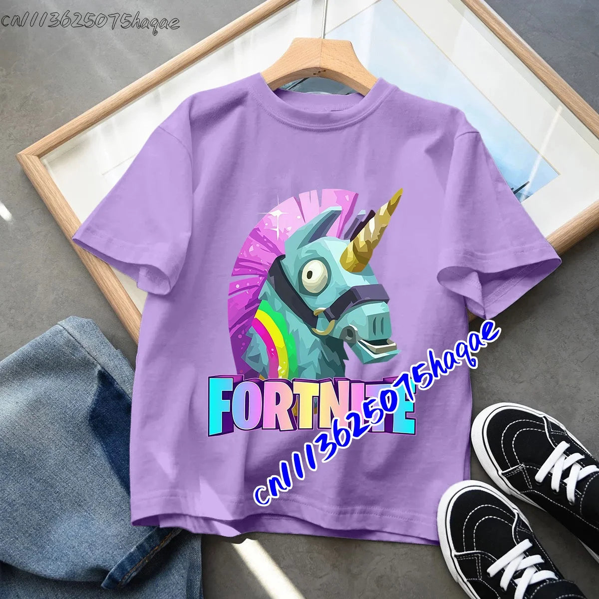 Fortnites Children T-shirts Game Cartoon Printed Figures Fortress Night Tees Game Short Sleeves Tops Summer Boys Girls Clothes