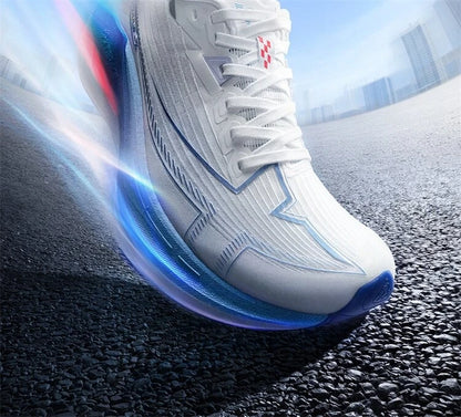 Xtep One Piece Modeling 5.0 Impact-Resistant Male‘s Combat Lightweight Quick-Drying Marathon Running Sneakers 874219110036