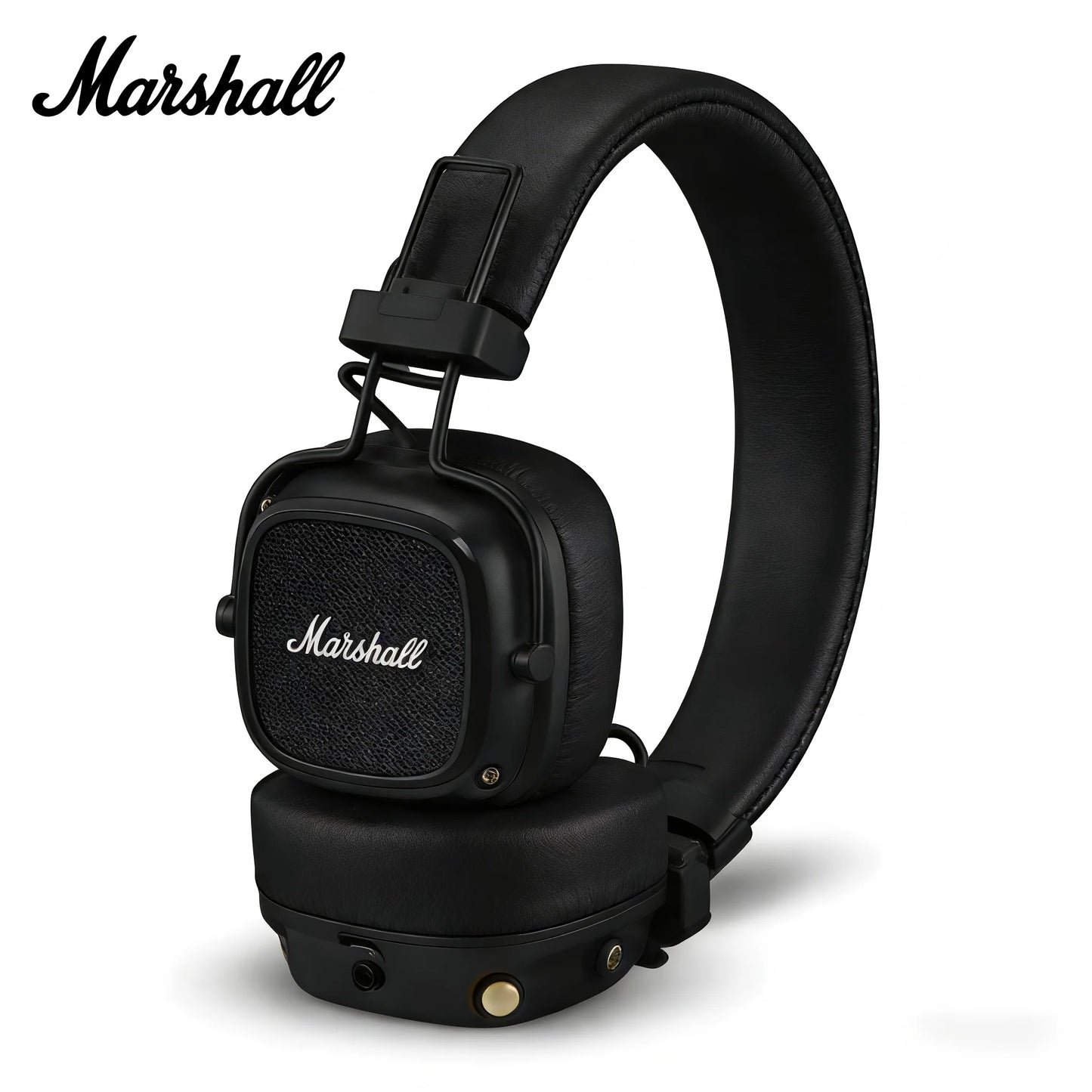 Auscultadores Bluetooth On-Ear Marshall Major V – Auricular Sem Fios Dobrável com Graves Profundos e Microfone para Desporto, Gaming e Utilização Diária
