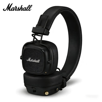Auscultadores Bluetooth On-Ear Marshall Major V – Auricular Sem Fios Dobrável com Graves Profundos e Microfone para Desporto, Gaming e Utilização Diária