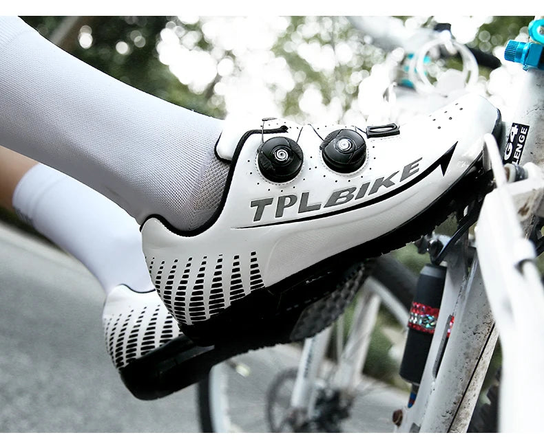 New Men's and Women's Bicycle Shoes,Outdoor Cycling Shoes,Three Functional Soles,Professional Training Shoes