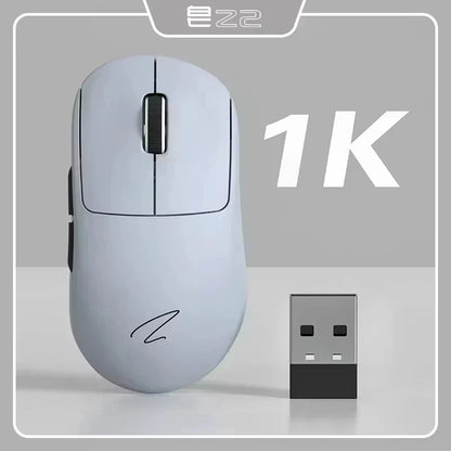 Zaopin Z2 Wireless Gaming Mouse 3-Mode PAW3395 4K Polling Rate Lightweight Esports Mouse for PC, Laptop & Gaming