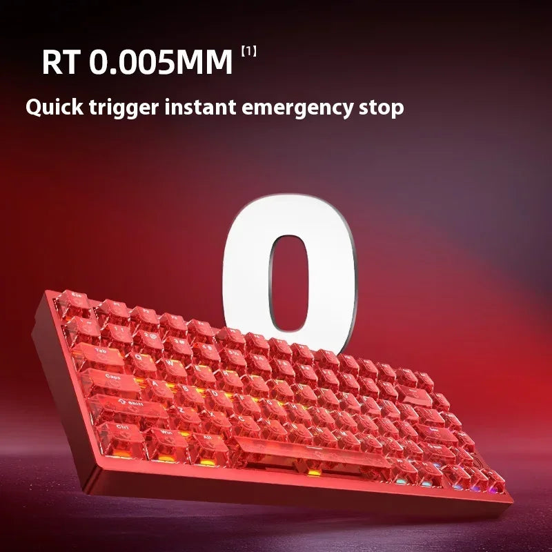 IROK MG75 Pro MG75 Max Aluminum Magnetic Gaming computer Mechanical Keyboard 75% Rapid Trigger 8K RGB Hotswap Gamer Keeyboard