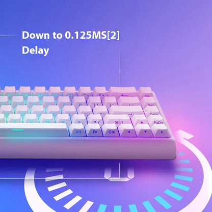 IROK Carotmas Mercury68 Teclado Mecânico com Switches Magnéticos 8K 68 Teclas RT0.004mm Baixa Latência Teclado Gaming com Fio Personalizado para PC Presentes