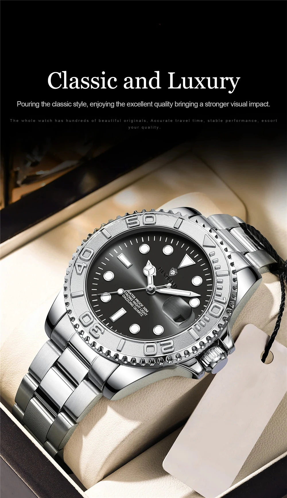Luxury Watch Man High Quality New Brand Sports Fashion Quartz Wristwatches Men Gifts Automatic Watches Mens Coffee Digital Clock