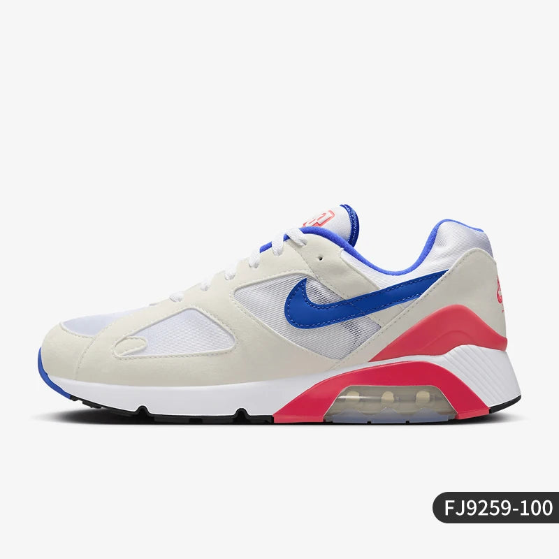 Pantofi de alergare Nike Air Max 180 pentru bărbați, autentici, rezistenți și cu susținere bună FJ9259-100