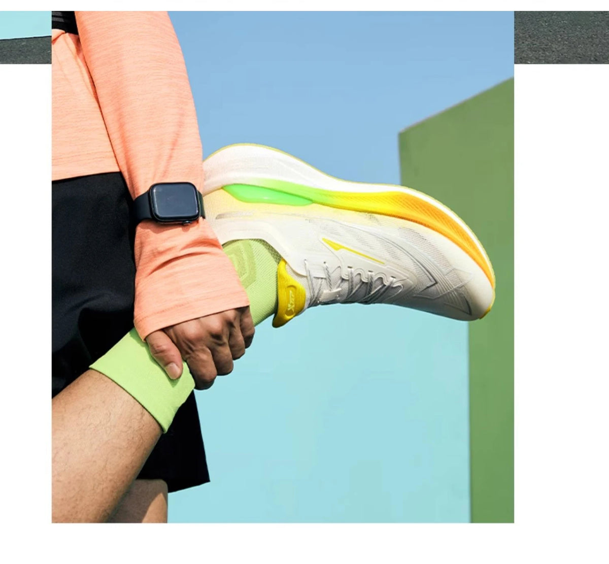 Xtep 2000KM 2.0 Running Shoes Men  Summer Professional TPU Shock Absorption Sneakers (suggest half size down) 876219110043