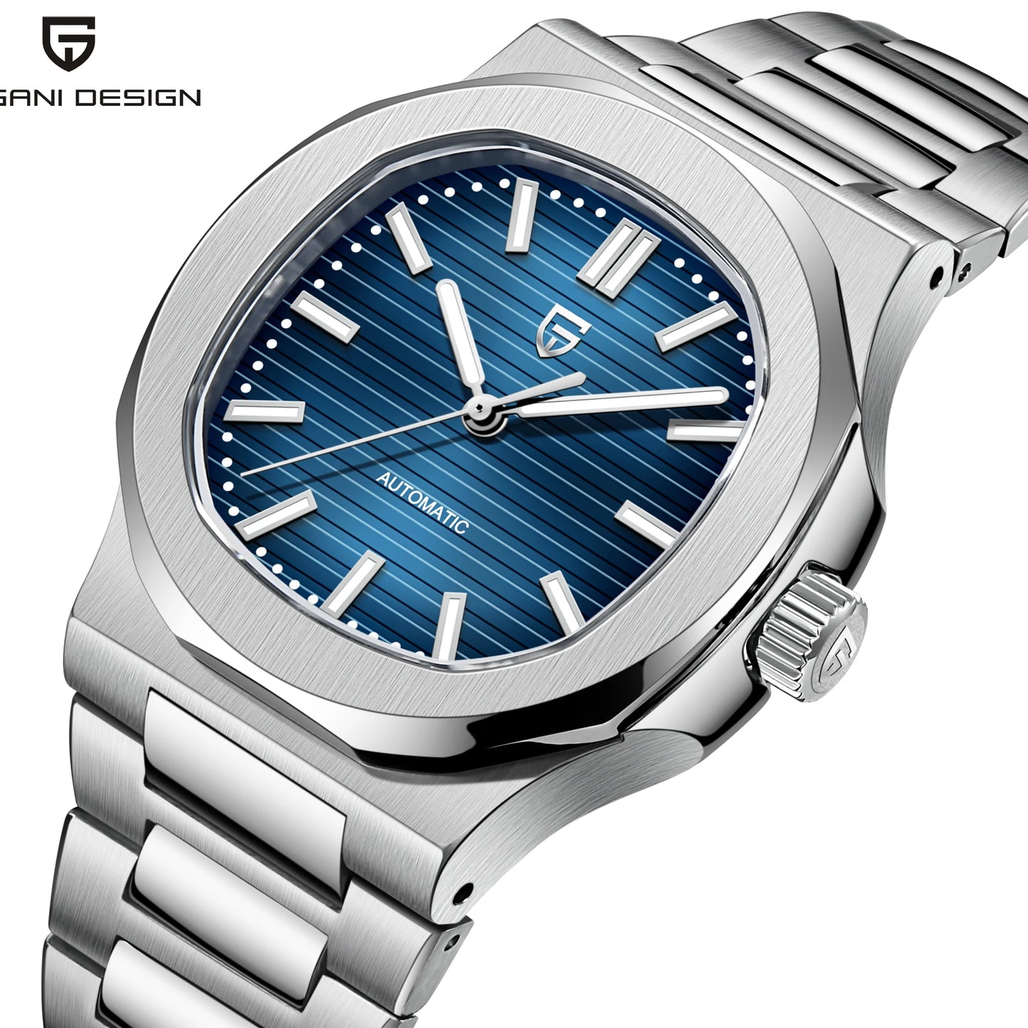 PAGANI DESIGN 2025 New Men's Watches Luxury Automatic Watch For Men Mechanical 40MM WristWatch Stainless Steel AR Sapphire glass