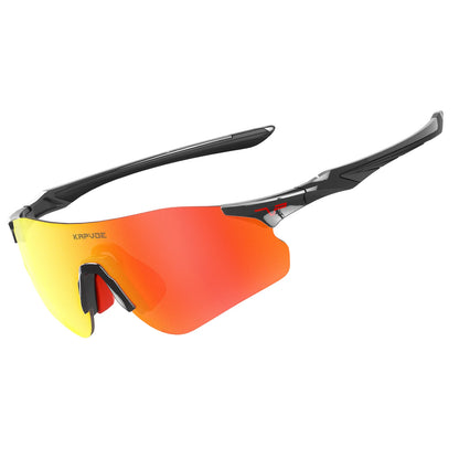 Kapvoe New Outdoor Running Cycling Glasses Bike Photochromic Sunglasses Women Eyewear Men Sports Marathon Bicycle UV400 Goggles
