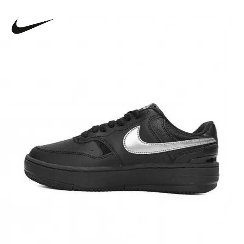 Nike  Authentic  Force Skateboarding Shoes For Women's Black Hq1674-001 Free Shipping