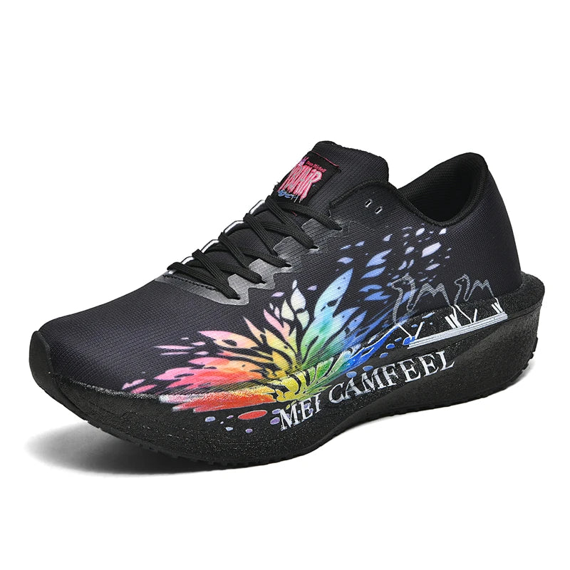 2026 New Eagle Pattern Running Shoes Carbon Plate Marathon Sports Shoes Ultra-light Breathable Cushioning Training Running Shoes