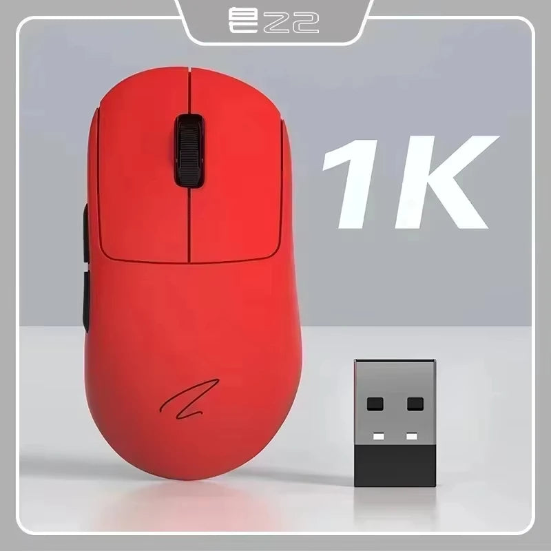 Zaopin Z2 Wireless Gaming Mouse 3-Mode PAW3395 4K Polling Rate Lightweight Esports Mouse for PC, Laptop & Gaming