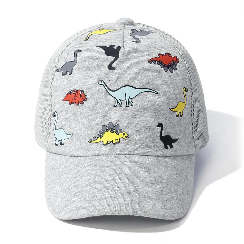 Toddler Baseball Hat Sun Protection Baby Cap Adjustable Fit Mesh Baseball Hat Outdoor Beach Sun Cap for Kids 1-5Years