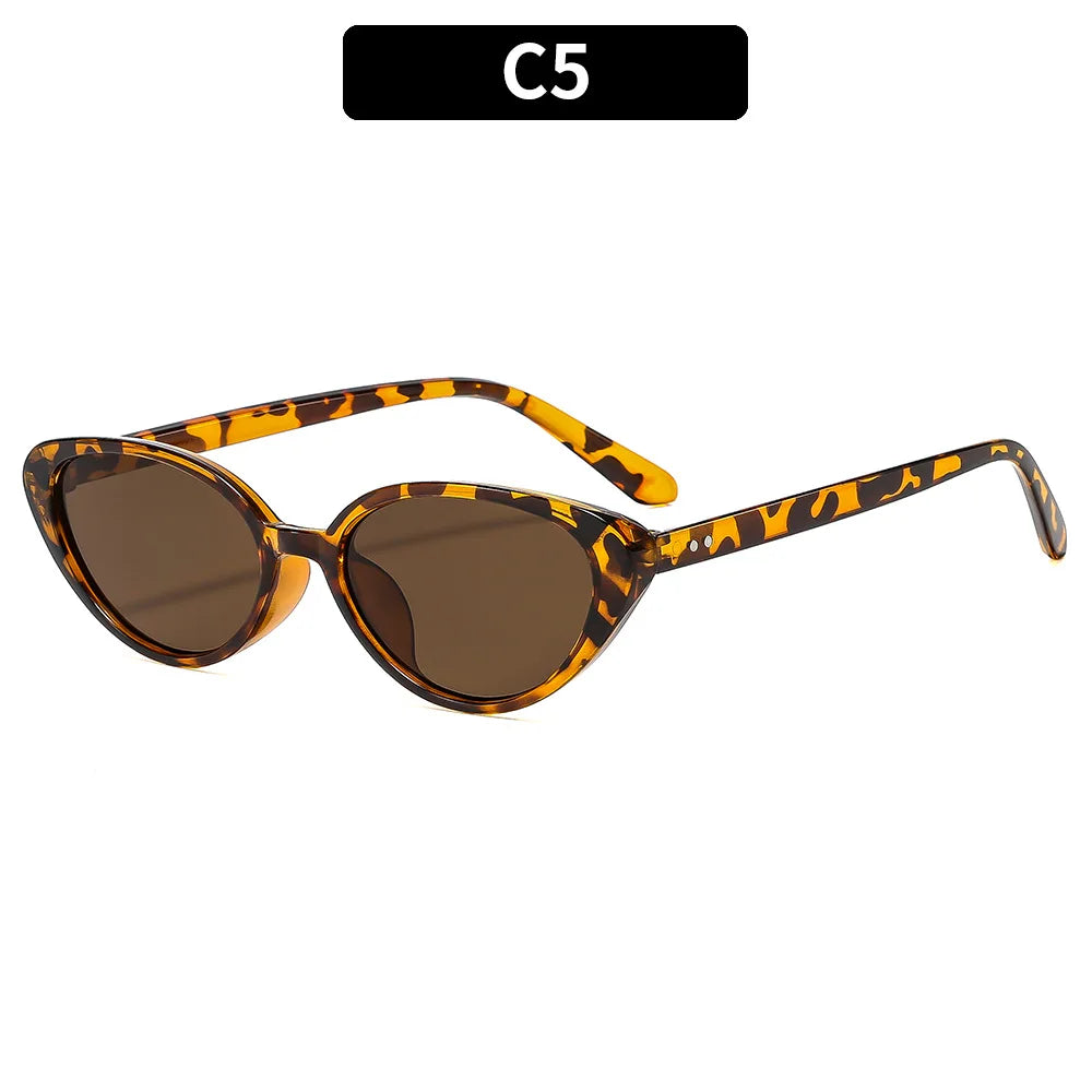 KLASSNUM Burgundy Red Sunglasses Women Cat Eye Frame 2026 Trendy Sun Glasses Shades Female Luxury Brand Designe Unisex Eyewear