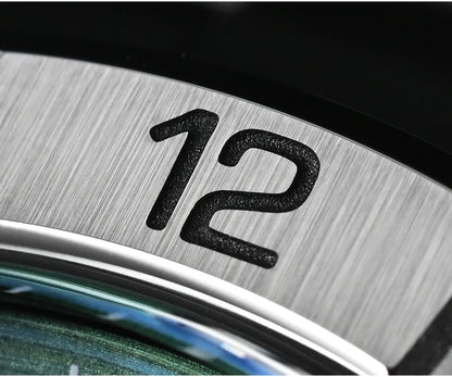 San Martin New 42mm Peacock Gemstone Dial NH35 Luxury Men Watch Automatic Mechanical Sapphire 100M Waterproof Luminous SN0130