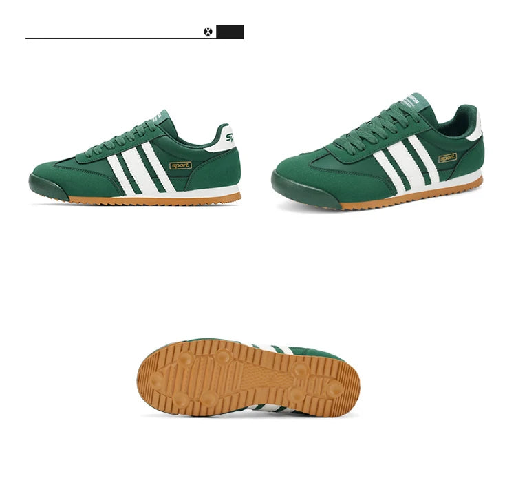 Men's Lightweight Forrest Gump Shoes, Soft Surface Non-Slip Sneakers, Retro Versatile Casual Shoes