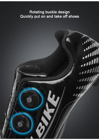 New Men's and Women's Bicycle Shoes,Outdoor Cycling Shoes,Three Functional Soles,Professional Training Shoes