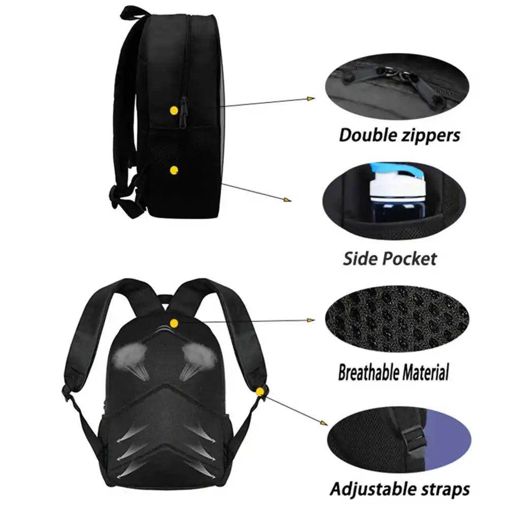 Children's student Fort-nite cartoon boy and girl large capacity backpack