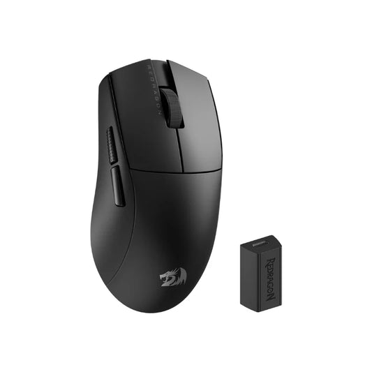 Mouse gaming wireless Redragon M916 PRO 3-Mode, frequenza di polling Hype-Speed 4K, mouse gamer ultra leggero 49G 26K DPI