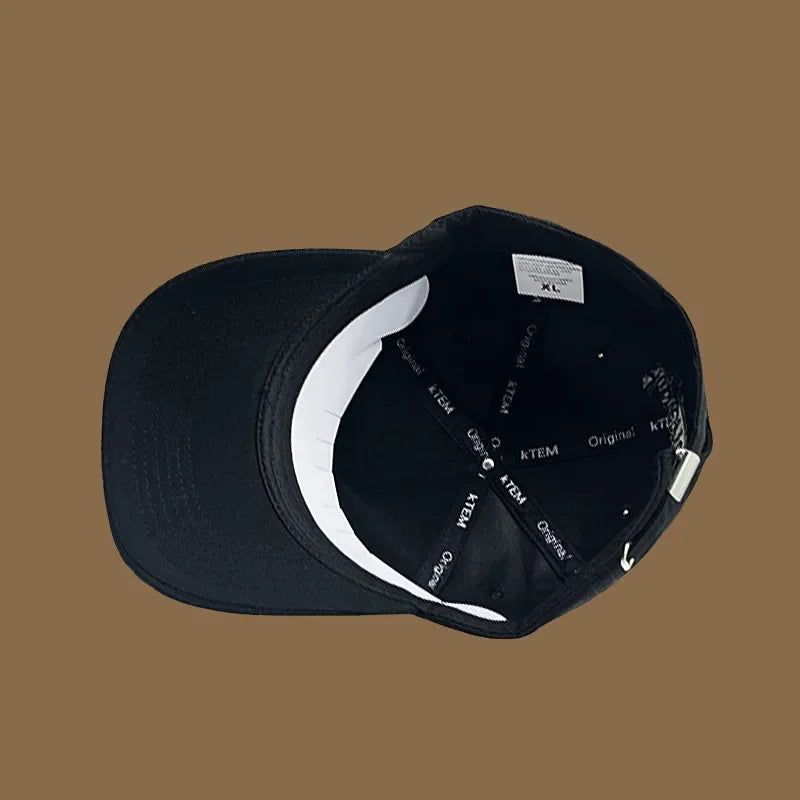 Bejzbol kape za muškarce s velikom glavom, za žene, XXL, prevelike, visoke krune, podesive, jednobojne, s kopčom (snapback), 56-60 cm, 60-65 cm