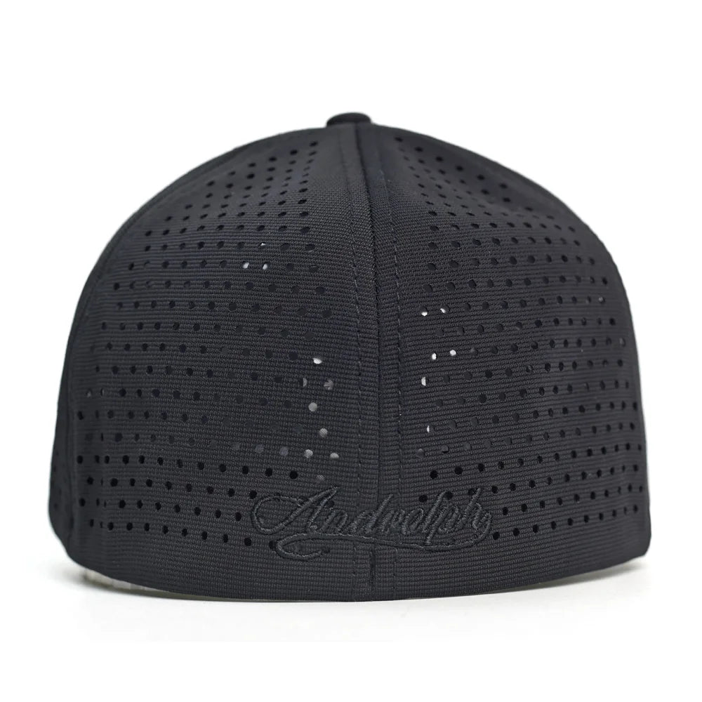 Hálós, rövid karimájú, hátul zárt baseball sapka férfiaknak és nőknek, lélegző, snapback sapka, testre szabott „dad hat”, állítható, egyszínű, trucker stílusú