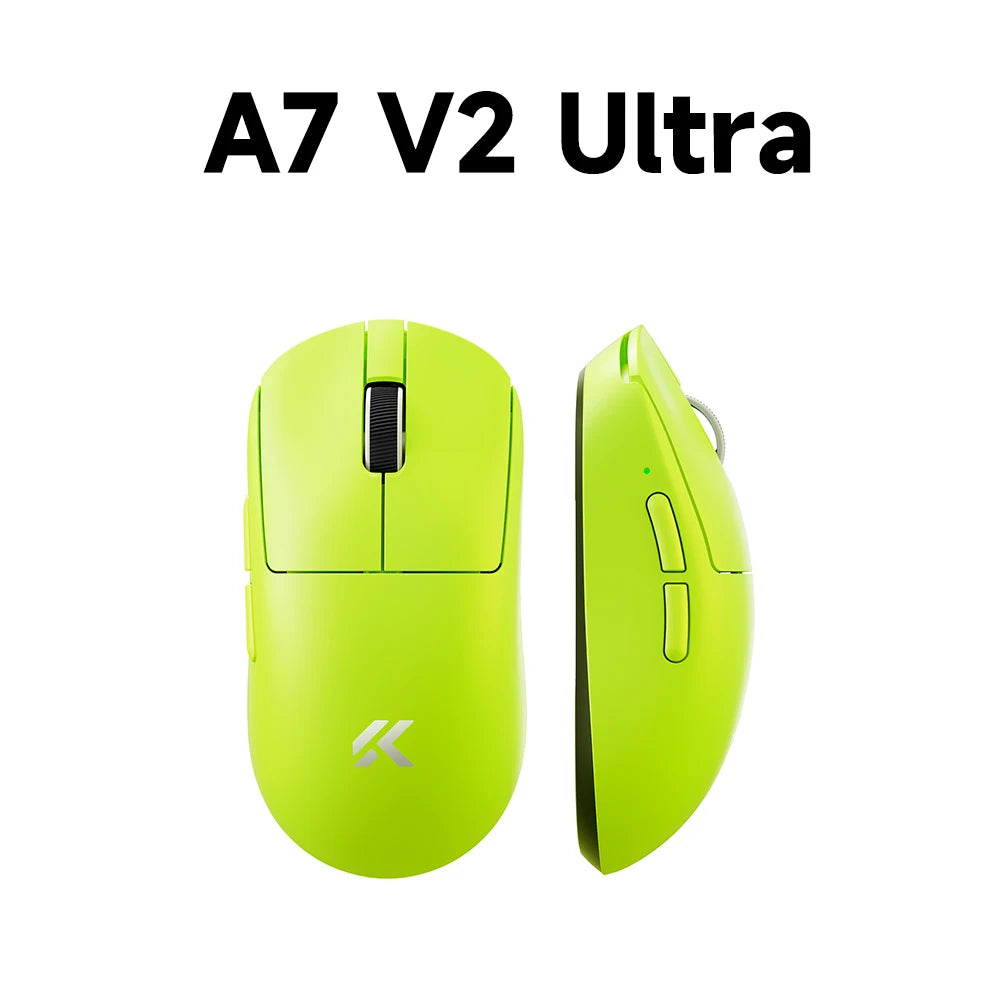 MCHOSE A7 V2 lengva belaidė žaidimų pelė su dvigubu 8,000Hz apklausos dažniu, PAW3950 TI, žaidimams, esportui ir biurui