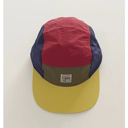 Retro Japanese Style Hip-hop Hats 5 Panel Thin Flat Brimmed Baseball Cap Quick-drying Breathable Sunscreen Hat Unisex
