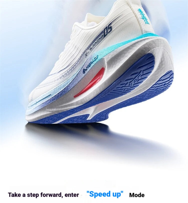 Xtep One Piece Modeling 5.0 Impact-Resistant Male‘s Combat Lightweight Quick-Drying Marathon Running Sneakers 874219110036