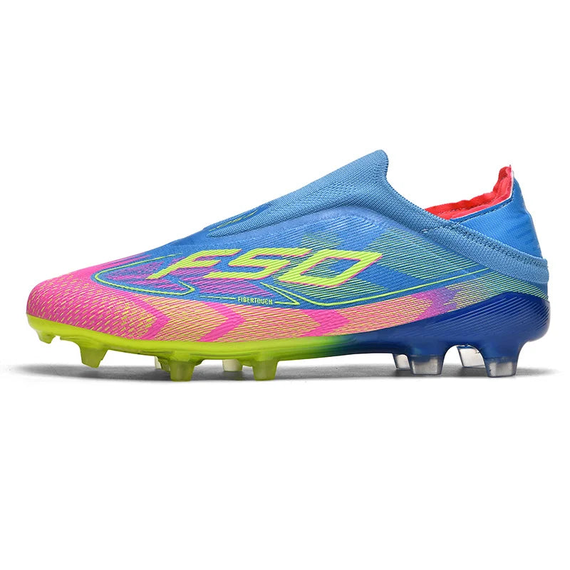 Men Soccer Shoes Cleats FG/TF Professional Original Women Football Boots Society Grass Indoor Training Unisex Non Slip Sneakers