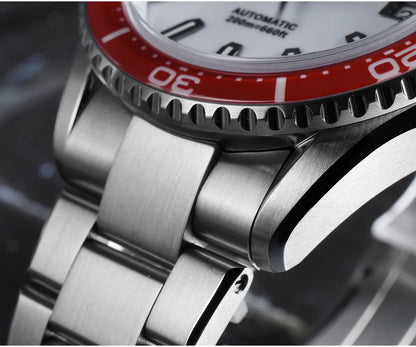 San Martin 2025 New Enamel Dial Full Luminous 39mm Dive Watch Luxury Men Watch NH35 Automatic Mechanical Waterproof 200m SN0129