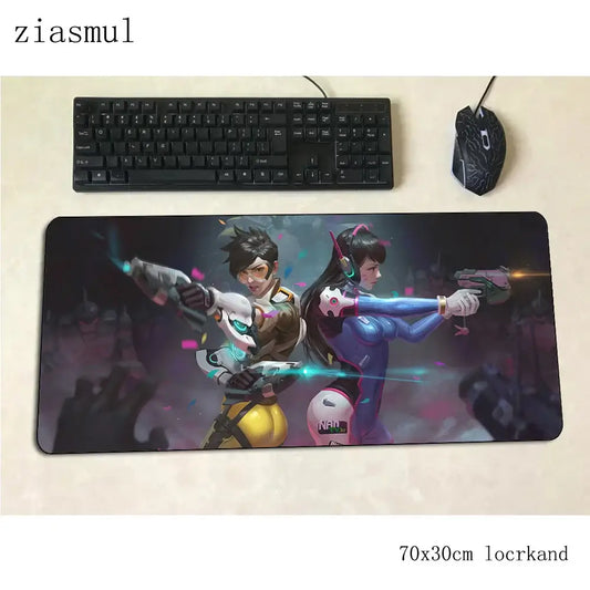 dva mouse pad gamer 70x30cm xl gaming mousepad pc notbook desk mat cute padmouse games Christmas gifts gamer mats gamepad
