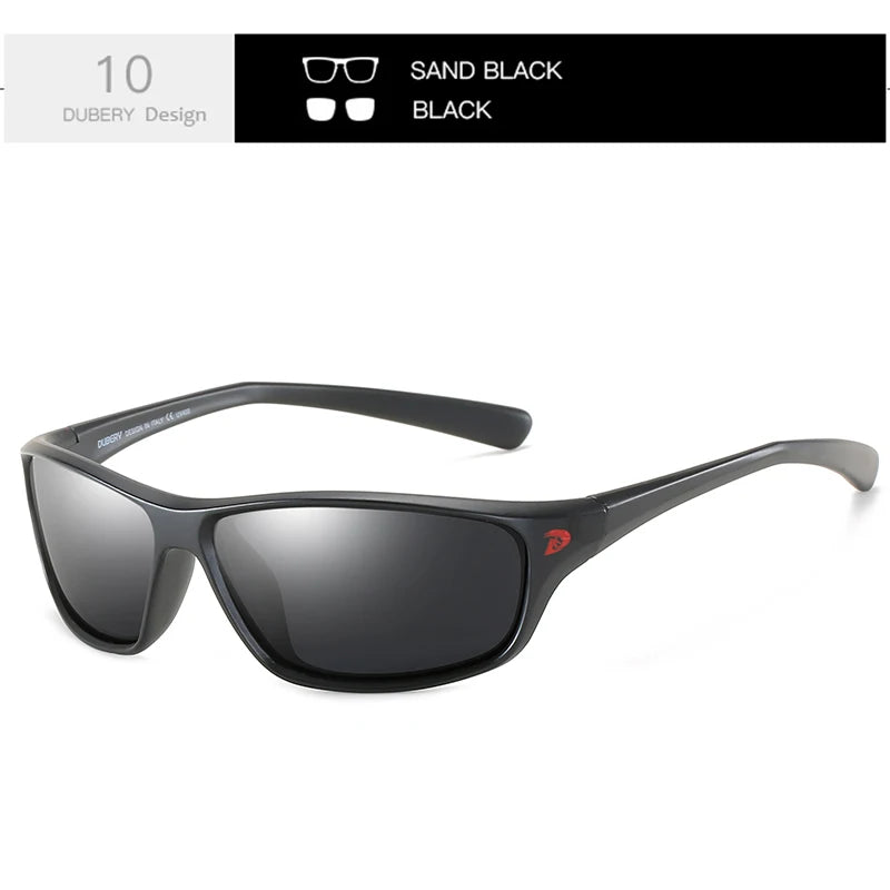 DUBERY Polarized UV400 Protection Sunglasses For Men And Women 10 Colors Model 135