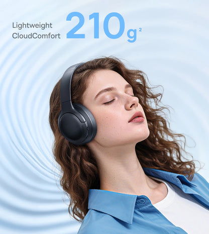 Auscultadores Over-Ear Sem Fios Bluetooth 5.3 Baseus – Driver HiFi de 40mm, Headset Dobrável com 70H de Autonomia e Áudio Espacial