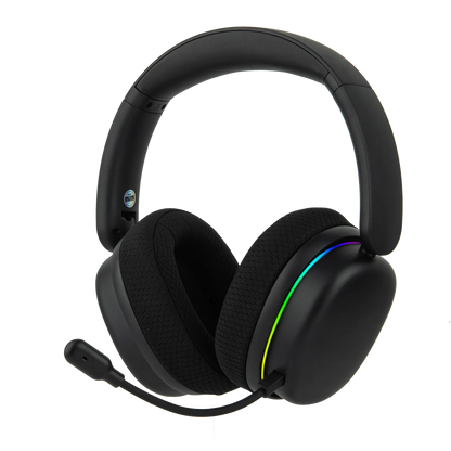 Auscultadores Gaming AULA G7 Pro sem fios Bluetooth 5.3 com som surround 7.1 e microfone com cancelamento de ruído para PS5/PS4/PC/Switch
