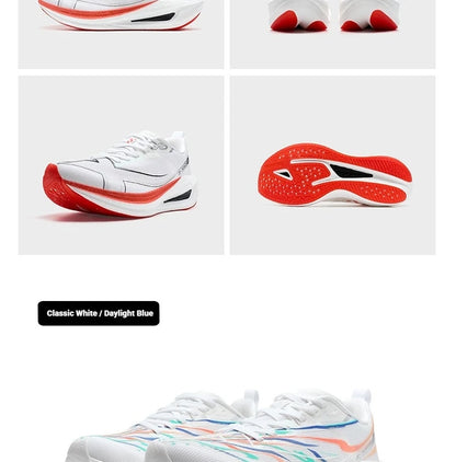 Xtep One Piece Modeling 5.0 Impact-Resistant Male‘s Combat Lightweight Quick-Drying Marathon Running Sneakers 874219110036