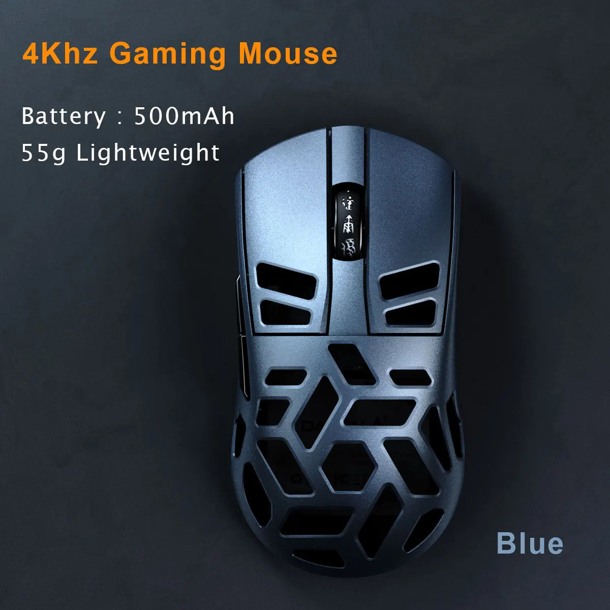 DAREU Al-mg Tri-mode 8Khz PBT trådløs gamingmus med hurtigopladning, PAW3950, 30000 DPI, letvægtsdesign til PC-gamere