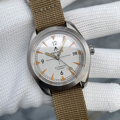 STEELFLIER Official SF751 Luxury Fashion Mechanical Wristwatch NH35 Movement Super Luminous 20Bar Waterproof Classic Dive Watch