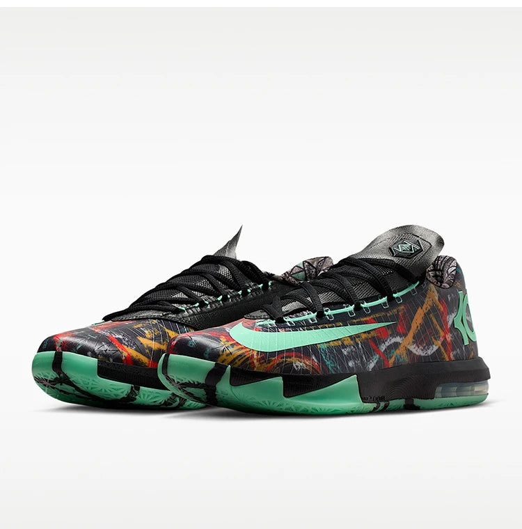 Nike Authentic Zoom KD 6 - Scarpe da basket da uomo alla moda in stile retrò Rebound FQ8356-900
