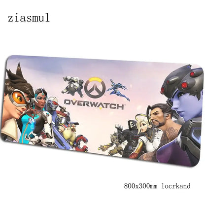 overwatch padmouse 80x30cm gaming mousepad game Gorgeous large mouse pad gamer computer desk Colourful mat notbook mousemat pc