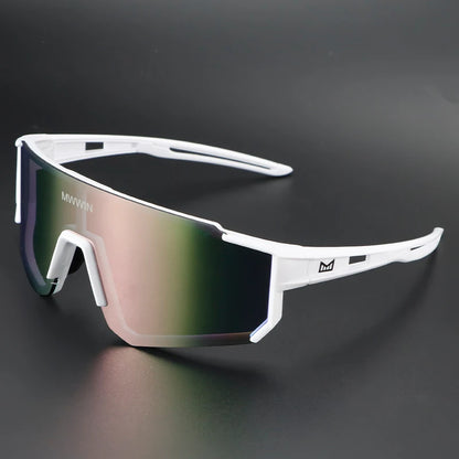 MWWIN Cycling Sunglasses MTB Glasses Bike Cycling UV400 Eyewear Men Women Bicycle Mountain Outdoor Sports Hiking Eyewear