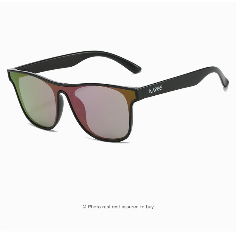 KAROS Polarized Sunglasses For Men Women Square Oversized Anti Glare Driving Eyewear Mirror Sun Glasses Women UV400 Goggles YZ20