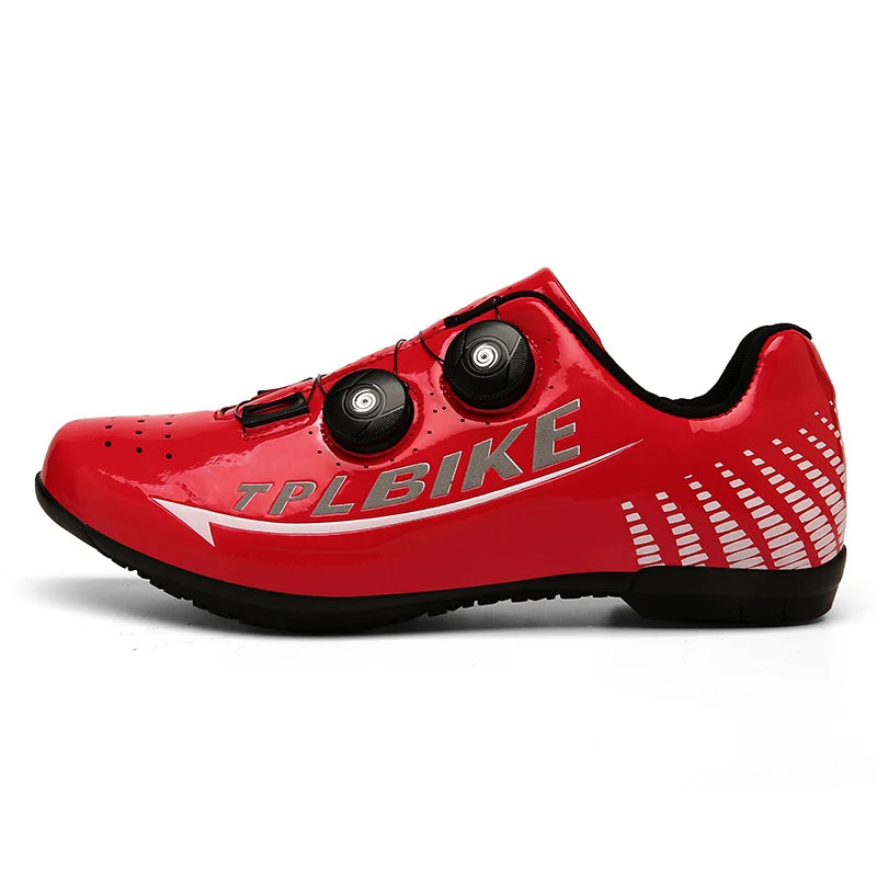 New Men's and Women's Bicycle Shoes,Outdoor Cycling Shoes,Three Functional Soles,Professional Training Shoes