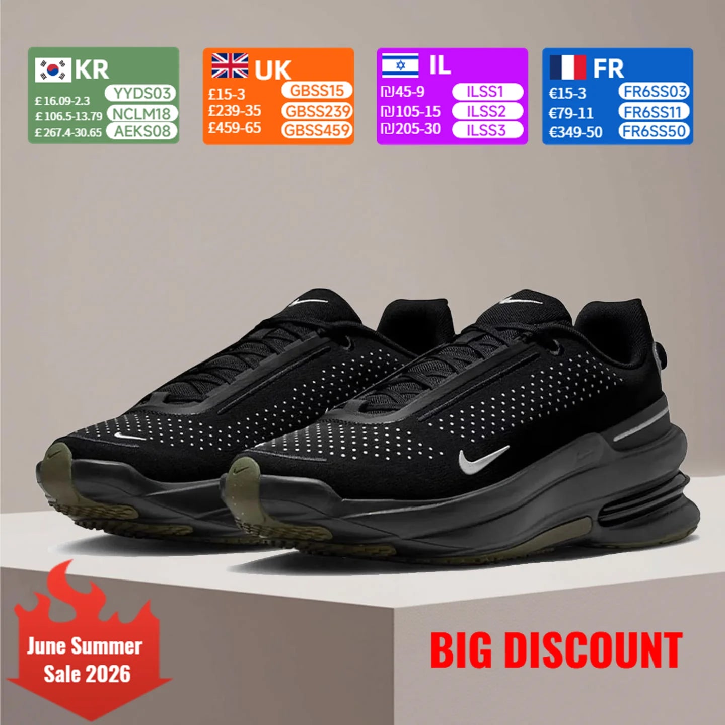 Nike Air Zoom Upturn SC Comfortable and Versatile Cushioned Slip-Resistant Durable Low-Top Walking Shoes IM7025-001