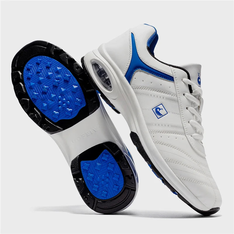 OIMKOI Men Golf Shoes Casual Breathable Waterproof Non-slip Golf Outdoor Training Shoes