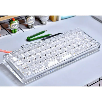 Everglide AE64 Pro HE Gaming Keyboard Hall Effect Magnetic Switch Support RT 0.001MM 8kHz Polling Rate Dual RGB ADC Link SOCD MT