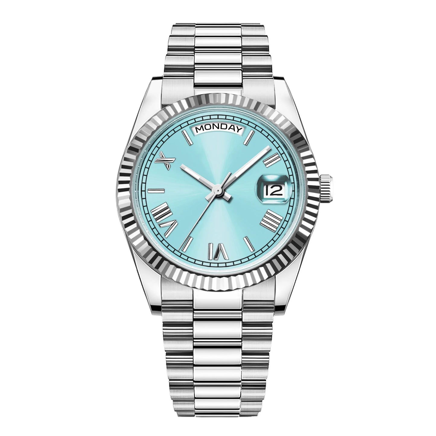 39mm Men Corgeut Logo/Name NH36 Automatic Mechanical Relogio Masculino Sapphire Glass Luminous Waterproof Wristwatch